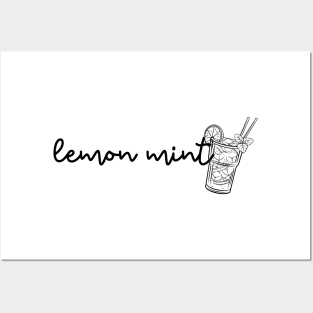 lemon mint Posters and Art